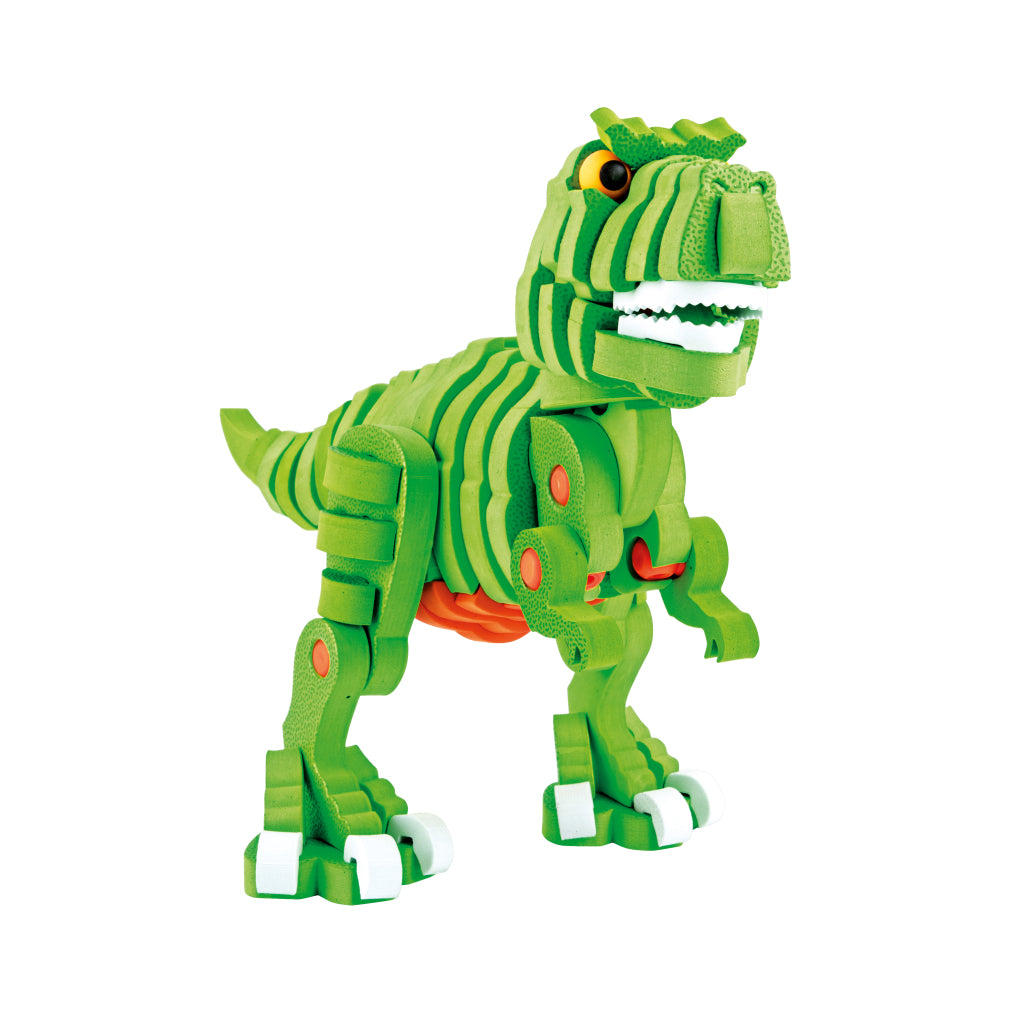 Toi-Toys Craft Puzzle Dinosaurus 25.8 cm verde 104 piezas