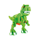 TOI-TOYS Craft Puzzle Dinosaurus 25,8 cm zielony 104-częściowy