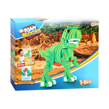 TOI-TOYS CRAFT PUZZLE DINOSAURUS 25,8 cm grøn 104-stykke