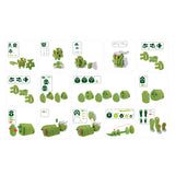 Toi-Toys Craft puzzle Tricera Junior 25.8 cm Green 59-piece