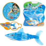 Splash Swimming Bucing Shark con luz