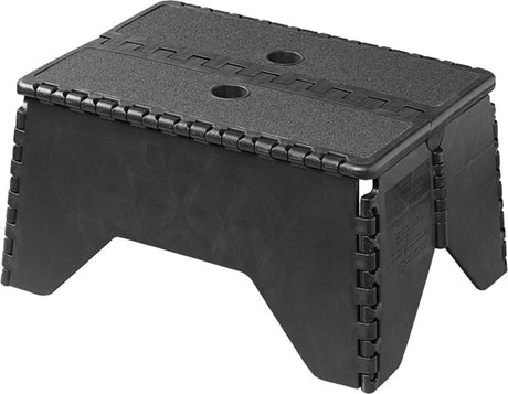 Proplus opstapje m met anti-slip kunststof 42x29,5x24 cm opvouwbaar
