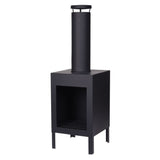 Progarden Progarden Fire Heard With Chimney 100 cm Black