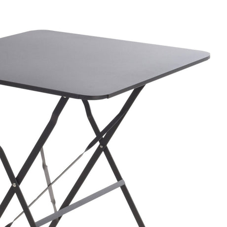 Excellent houseware klaptafel 60x60x71 cm antraciet