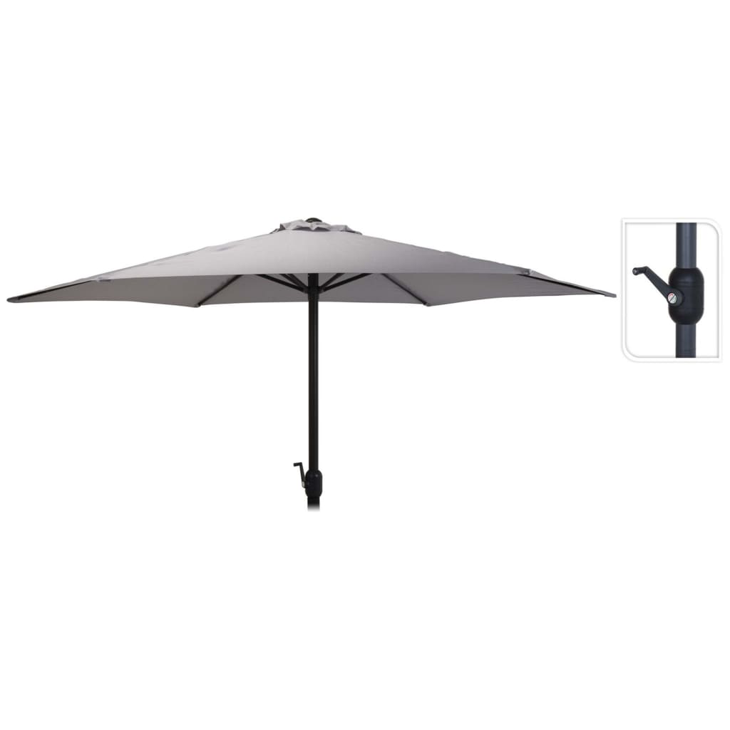 Progarden Progarden Parasol Monica 270 cm Grigio chiaro