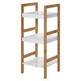 Bathroom Solutions Bathroom Solutions storage rack with 3 shelves MDF and Bamboo