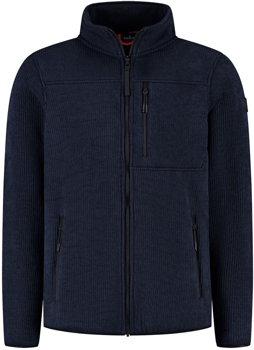 Kjelvik vasco heren outdoorvest - donker blauw