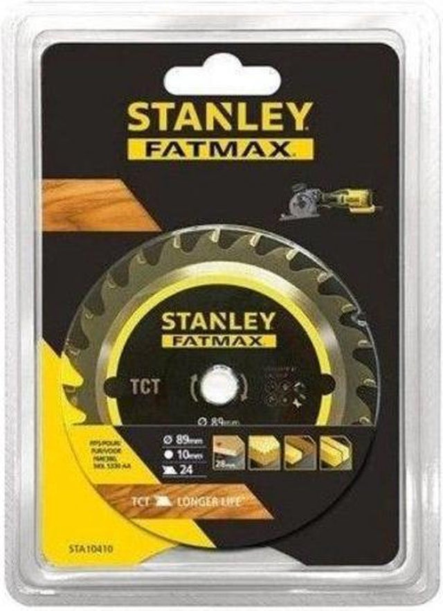 Stanley cirkelzaagblad sfm multizaag tct 89x10mm 24t