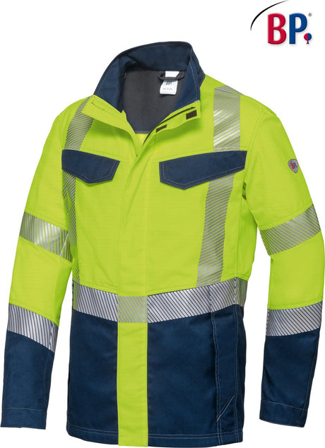 Bp 2208-590-6614-38 40l werkjas – werkjas voor heren – opstaande kraag, reflecterende strips 48-50