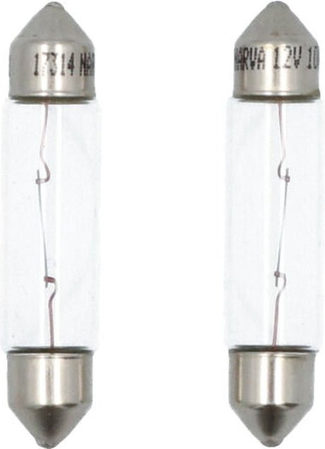 Carpoint premium autolampen 12v t10 - set van 2 - helder licht - duurzaam - eenvoudig te installeren -