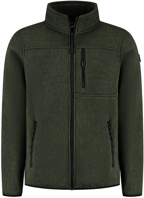 Kjelvik vasco heren outdoorvest - groen l