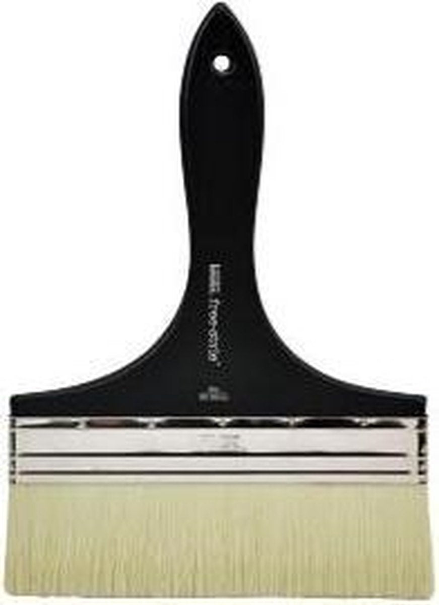 Liquitex freestyle kwast groot plat 8 inch korte steel