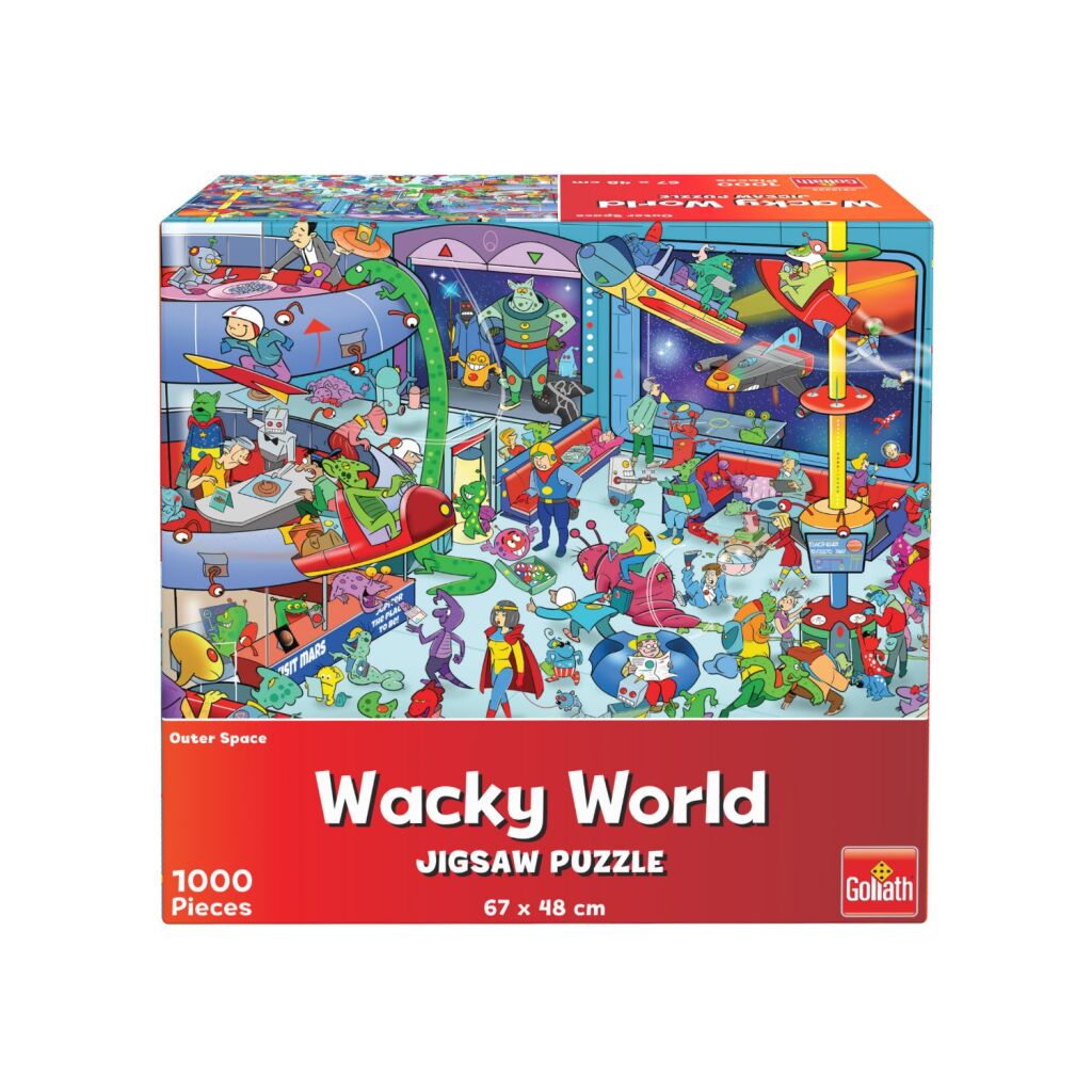 Goliath Wacky World Puzzle Outpace 1000 stykker