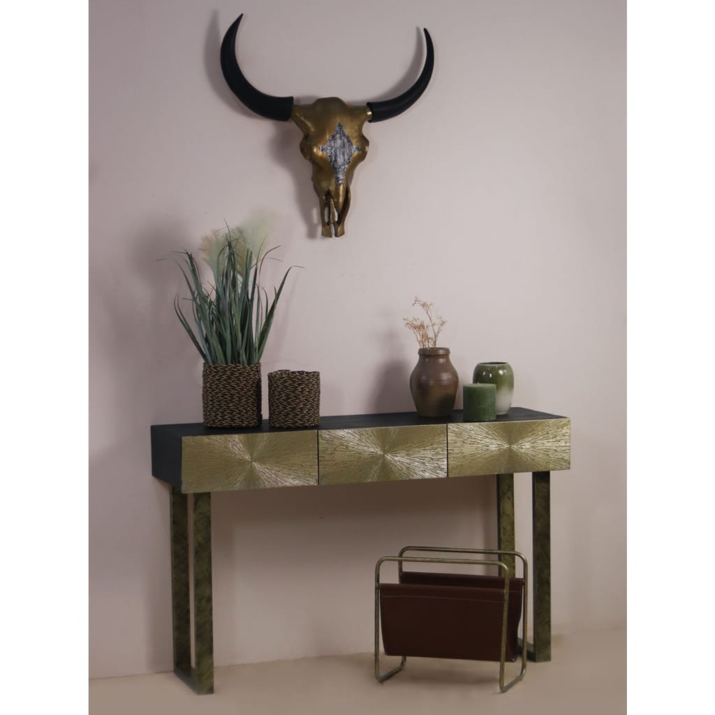 HSM Collection HSM Collection Buffel Head Decorative L 80x10x80 cm