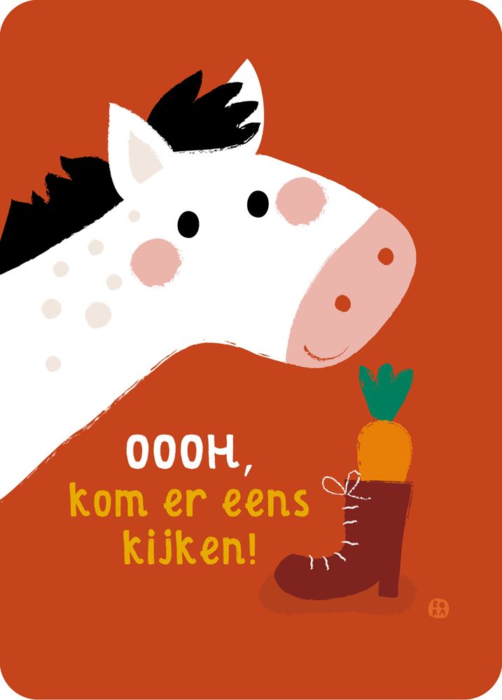 Bora sinterklaas! ansichtkaart