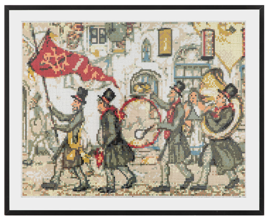 Grafix Diamond Painting Anton Pieck Fanfare 40x50 cm