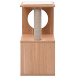 Vidaxl kattenkrabpaal met sisal krabmat 60 cm