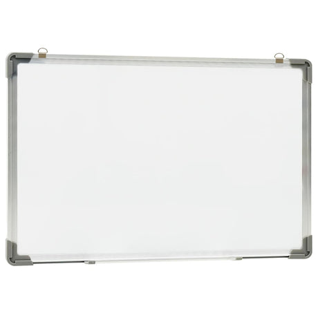 Vidaxl whiteboard magnetisch 50x35 cm staal wit