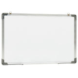 Vidaxl whiteboard magnet 50x35 cm stålvit