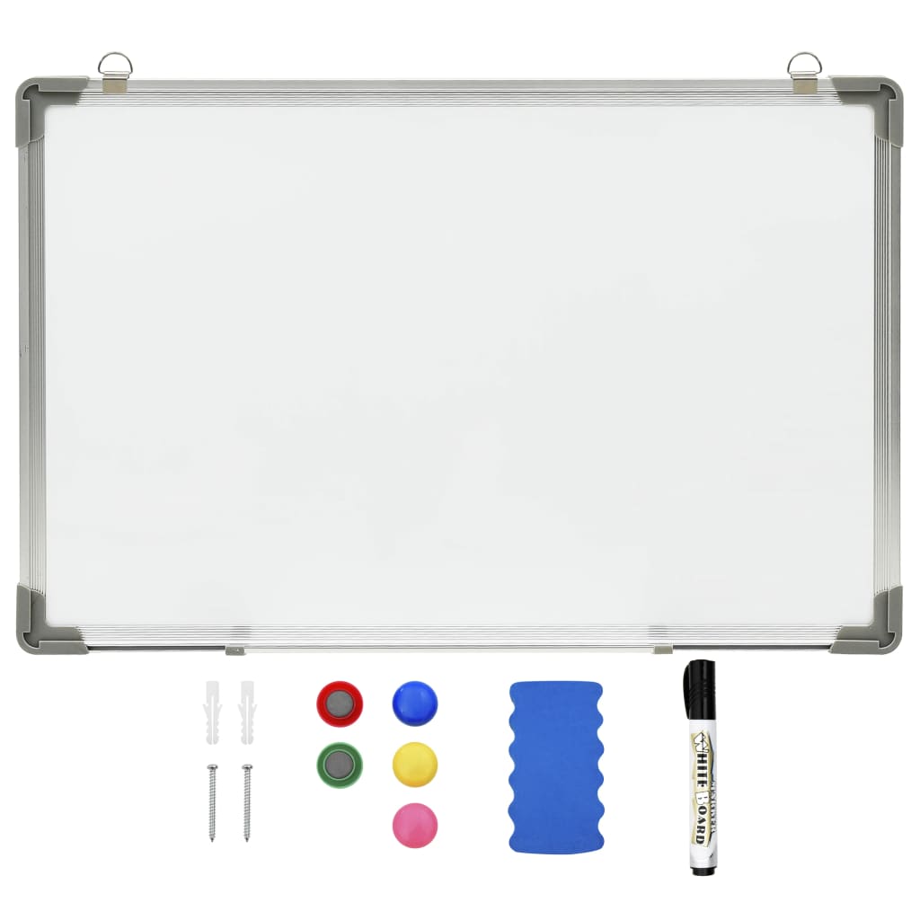 Vidaxl Whiteboard Magnetyczna 60x40 cm stalowa biała