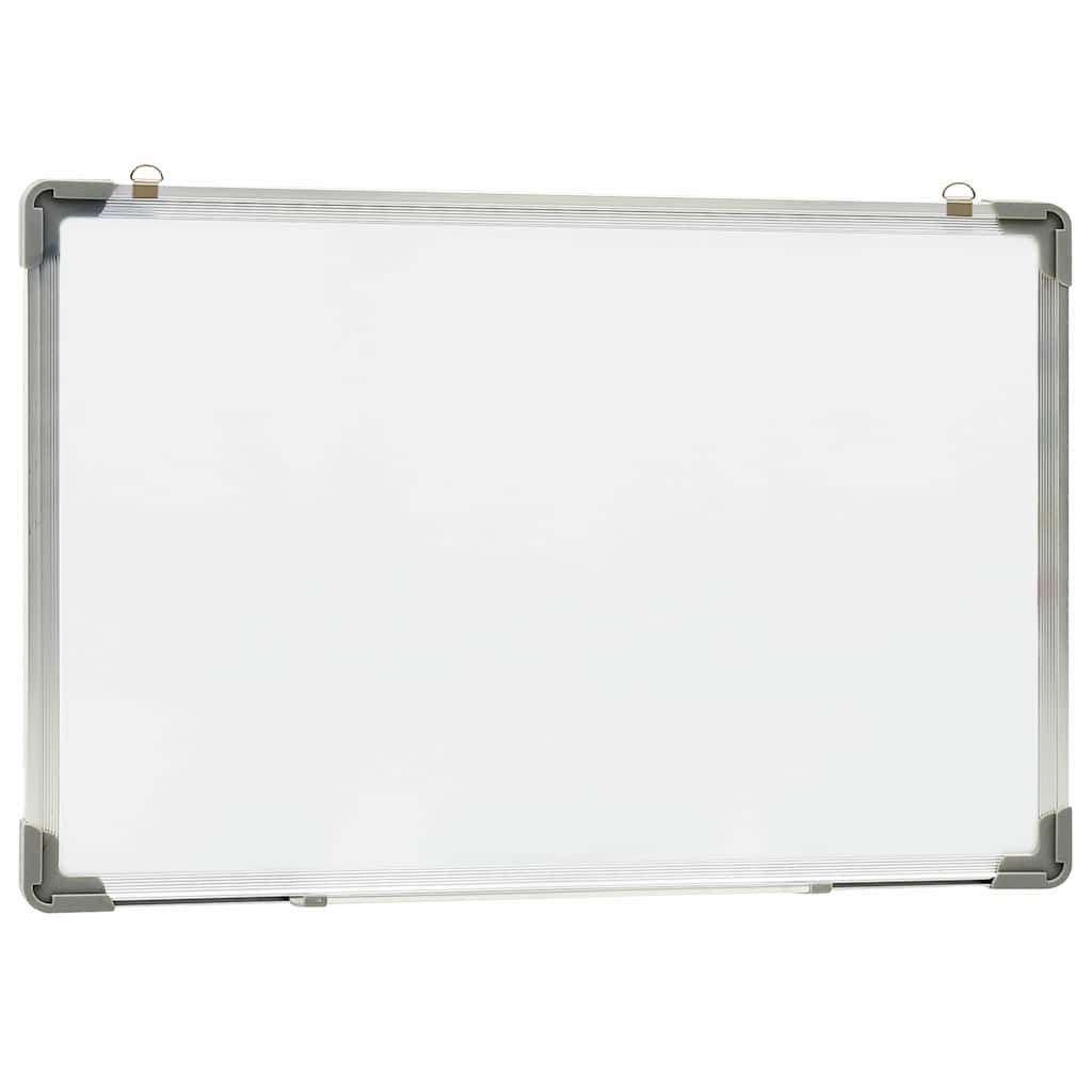 Vidaxl whiteboard magnetisch 60x40 cm staal wit