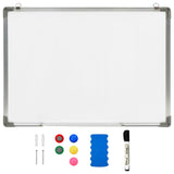 Vidaxl Whiteboard Magnetic 70x50 cm Steel White