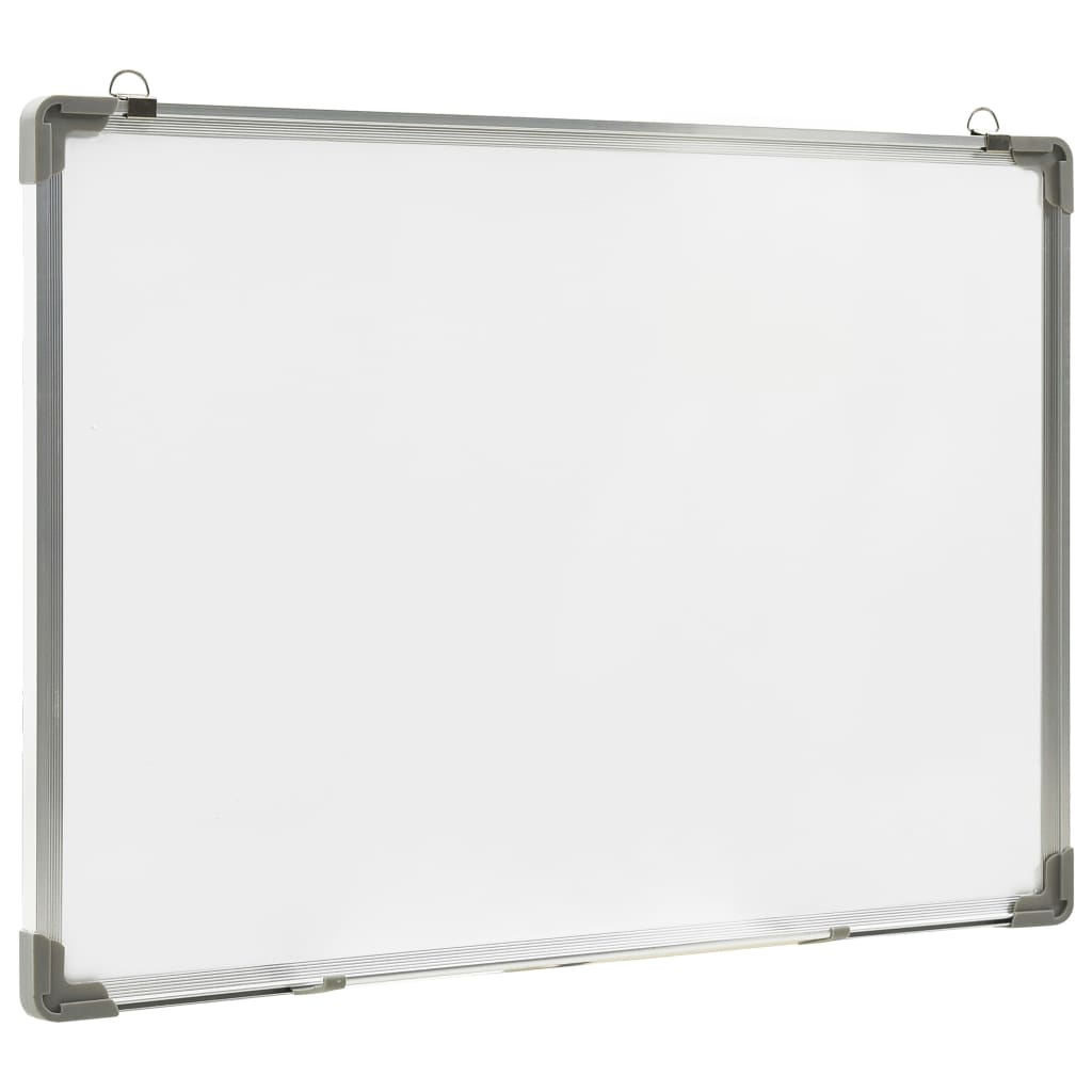 Vidaxl Whiteboard magnetico 70x50 cm acciaio bianco