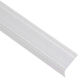 Vidaxl trapneuzen l-vormig 5 st 100 cm aluminium zilverkleurig