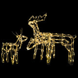 Vidaxl 3-delige kerstverlichting rendieren 229 led's