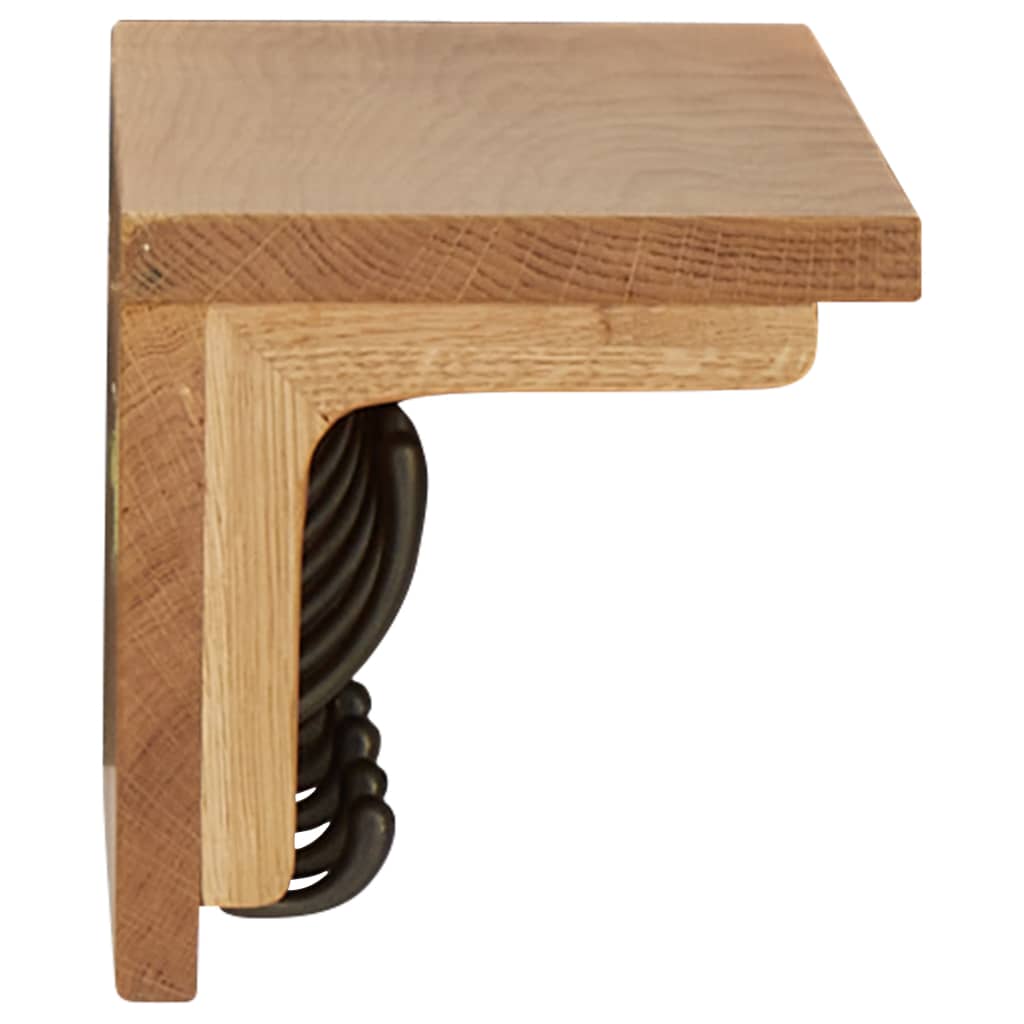 Vidaxl Mantel Rack 60x16x16 cm festen Oak