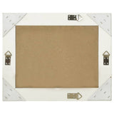 Vidaxl wandspiegel barok stijl 50x40 cm wit