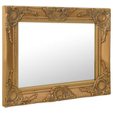 Vidaxl Wall Mirror Barock Style 50x40 cm Guldfärgad