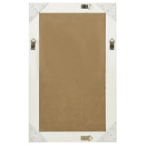 Vidaxl wandspiegel barok stijl 50x80 cm wit