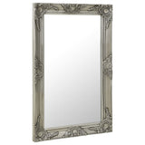 Vidaxl Wall Mirror Barroque Style 50x80 cm de color plateado