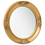 Vidaxl Wall Mirror Baroque Style 50 cm złota