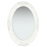 Vidaxl Wall Mirror Barock Style 50x70 cm vit