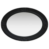 Vidaxl Wall Mirror Barroque Style 50x70 cm Negro