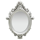 Vidaxl Wall Mirror Castle Style 56x76 cm Silverfärgad