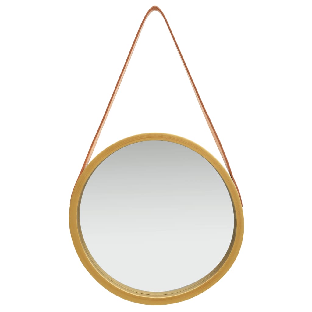 Vidaxl Mirror de pared con neumático de 40 cm de oro