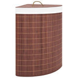 Vidaxl Hoekwasmand 60 L Bambu Brown