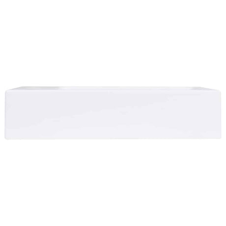 Vidaxl wastafel 400x220x90 mm smc wit