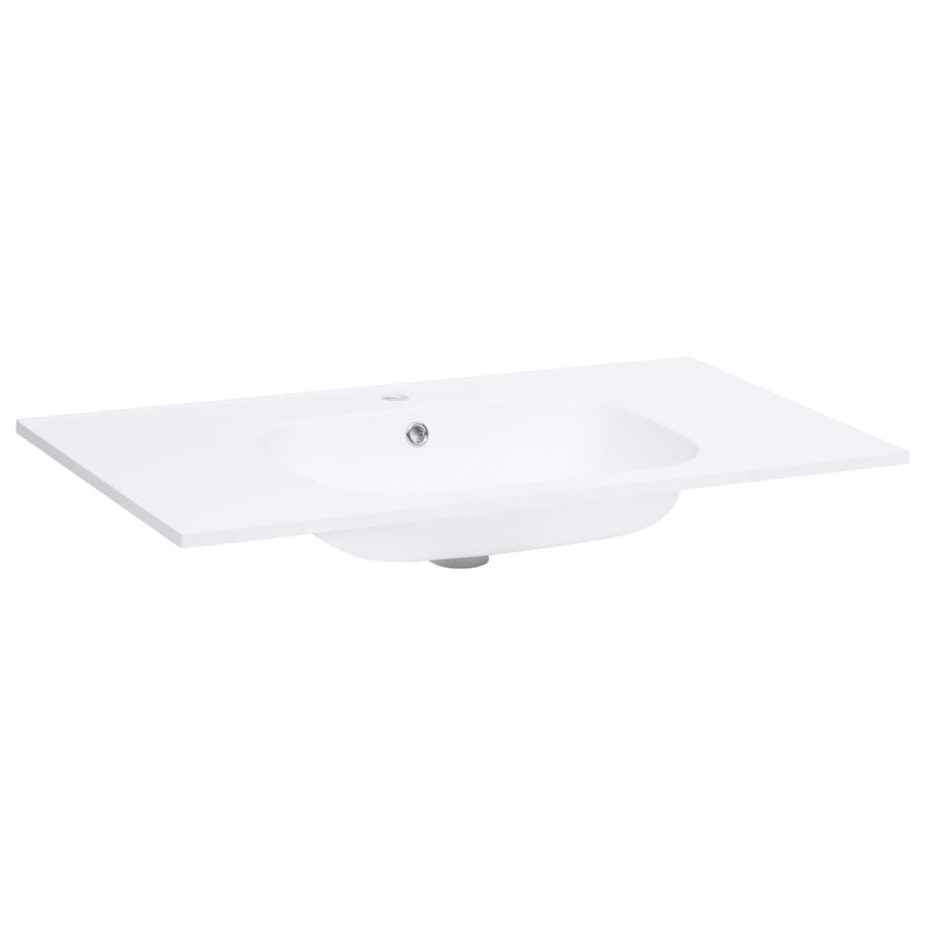 Vidaxl Washbasin Construido en 605x460x105 mm SMC White