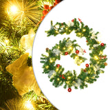 Vidaxl Christmas garland with LED lights 2.7 m PVC Green