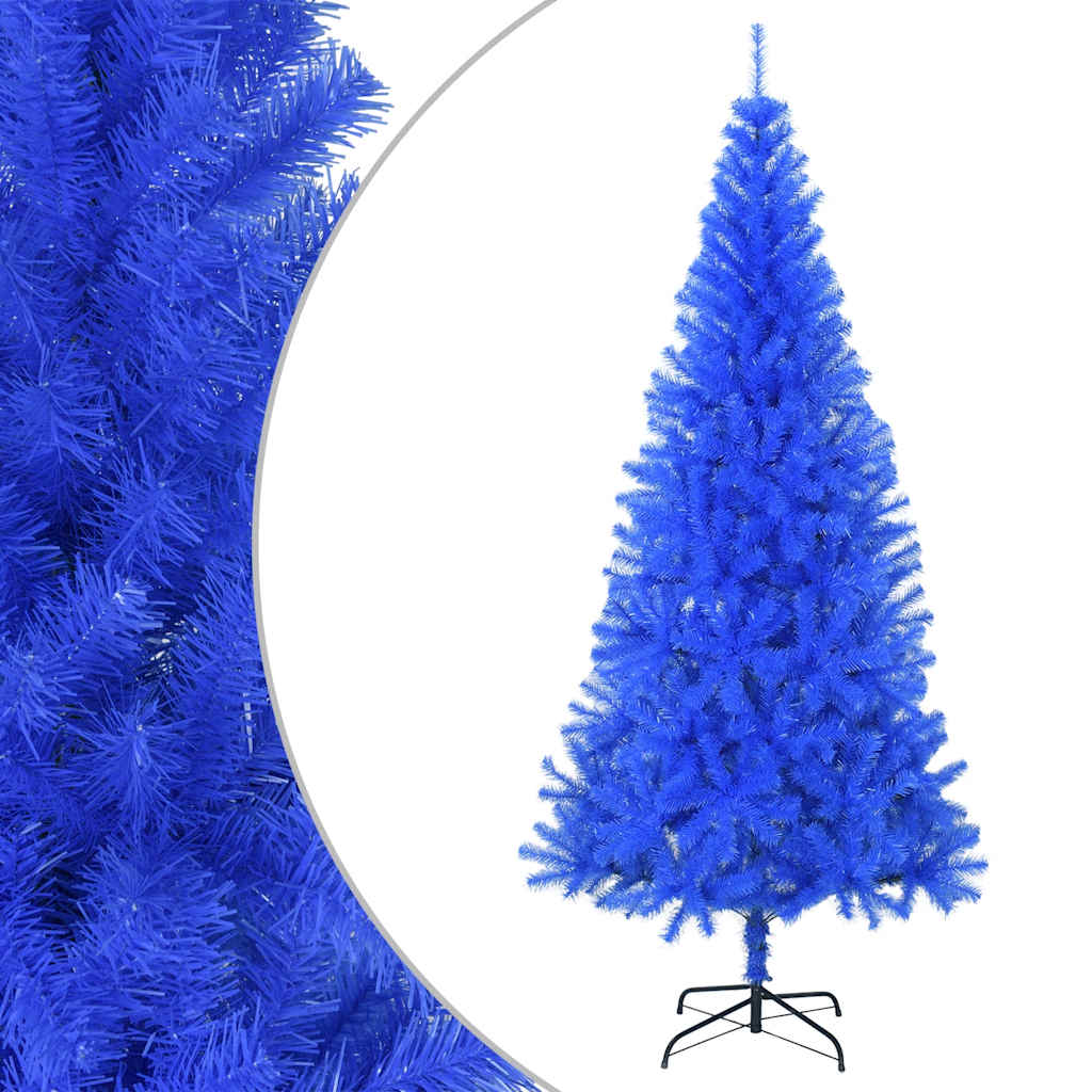 Vidaxl Kunstkerstboom con blu standard da 210 cm in PVC