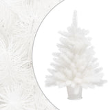 VidaXL Kunstkerstboom met levensechte naalden 65 cm wit