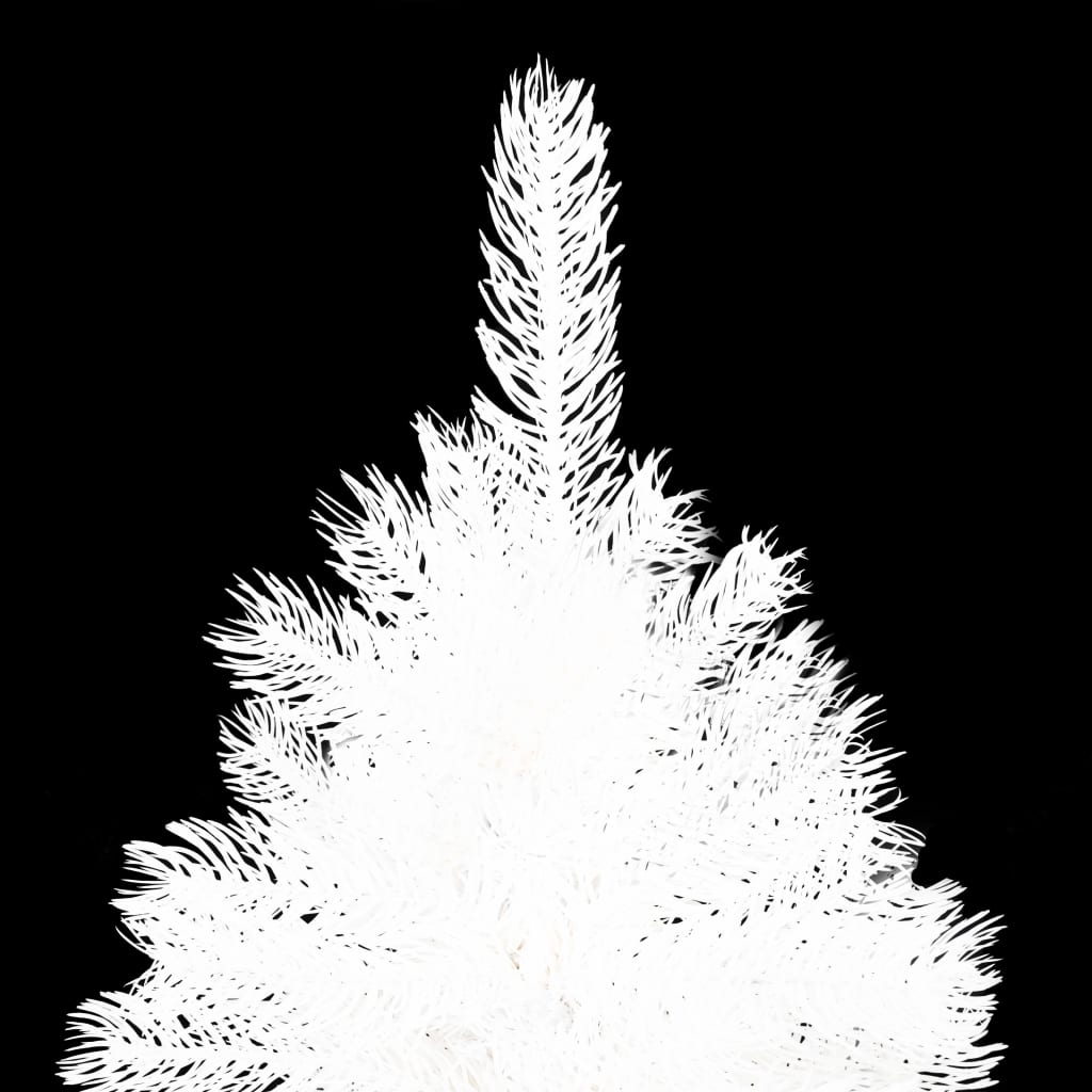 VidaXL Kunstkerstboom met levensechte naalden 150 cm wit