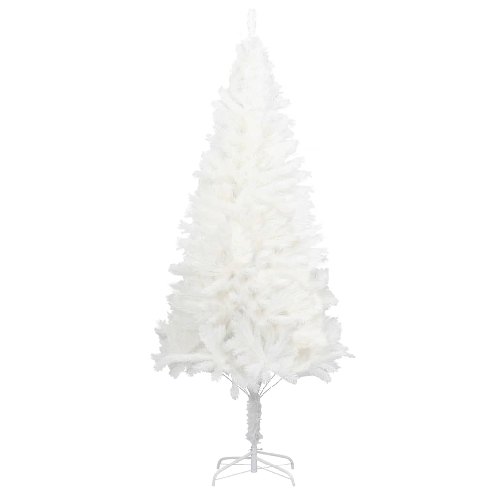 Vidaxl Kunstkerstboom con agujas realistas de 180 cm de blanco