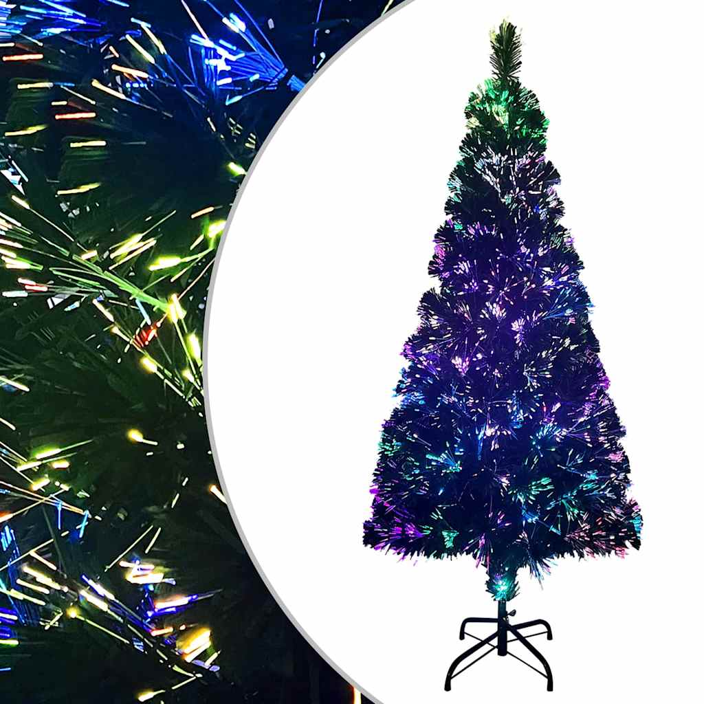Vidaxl kunstkerstboom met standaard 180 cm glasvezel groen