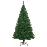 Vidaxl kunstkerstboom met dikke takken 240 cm pvc groen