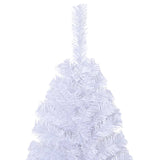 Vidaxl Kunstkerstboom con filiali spessi 180 cm PVC bianco